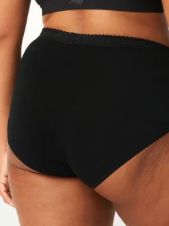 Noir - Slip de contrôle Sloggi