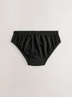 Noir - Slip en coton 100% 7 Paquet (1.5-16ans)