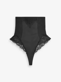 Noir - Slips gainants fermes pour le contrôle du ventre