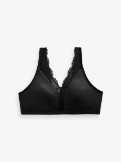 Noir - Soutien-gorge B-H Total Support Ultimate Comfort super doux sans rembourrage