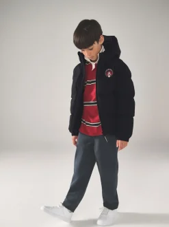 Noir - Superdry Sports Puffer Coat