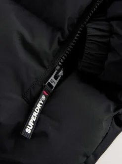 Noir - Superdry Sports Puffer Coat
