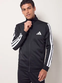 Noir - Survêtement adidas Sportswear Basic 3 bandes en tricot