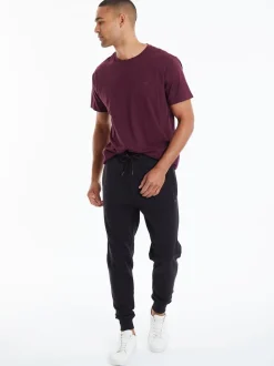 Noir - Threadbare Cotton Blend Joggers