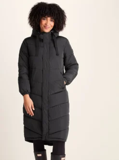 Noir - Tog 24 Raleigh Thermal Padded À capuche Long Coat