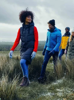 Noir - Tog 24 Ranskill Long Padded À capuche Gilet