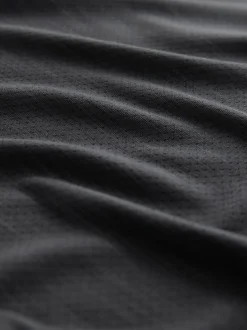 Noir - T-shirt à manches courtes - Haut d’entraînement Active Gym