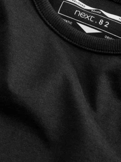 Noir - T-shirt à manches longues (3mths-7yrs)