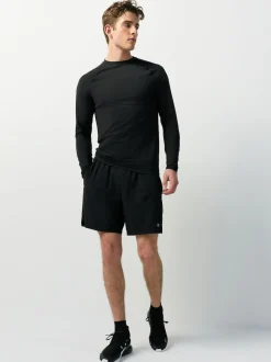 Noir - T-shirt à manches longues - Couche de base thermique active