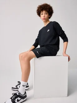 Noir - T-shirt  de sport Nike à manches longues