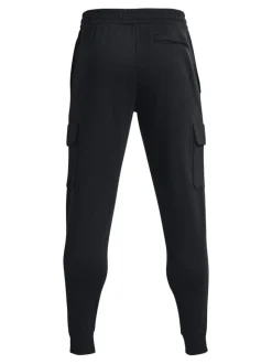 Noir - Under Armour Jogging cargo en polaire Rival