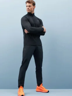 Noir - Under Armour Polaire Tech Quarter zippée
