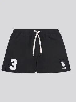 Noir - U.S. Polo Assn. Mens Player 3 Short de bain