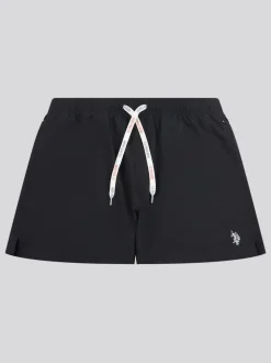 Noir - US Polo Assn. Shorts de bain de base pour hommes