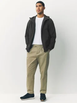 Noir - Veste à capuche imperméable DryTech