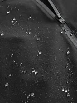 Noir - Veste à capuche imperméable DryTech