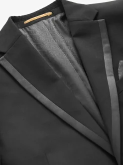 Noir - Veste de smoking skinny