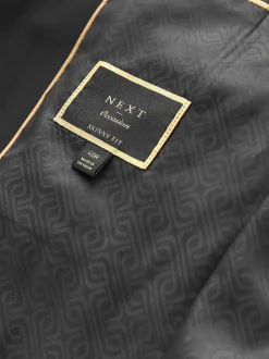 Noir - Veste de smoking skinny