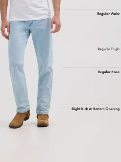 Noir - Wrangler Original Fit 13MWZ Cowboy Cut 100% Cotton Jeans