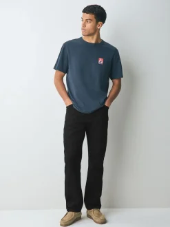 Noir - Wrangler Original Fit 13MWZ Cowboy Cut 100% Cotton Jeans