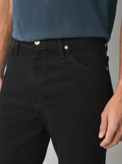 Noir - Wrangler Original Fit 13MWZ Cowboy Cut 100% Cotton Jeans