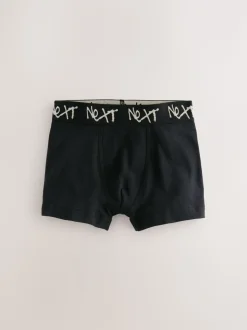 Noir avec ceinture Next Grafitti - Lot de 5 boxers (1.5-16ans)
