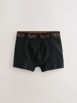 Noir avec ceinture Next Grafitti - Lot de 5 boxers (1.5-16ans)