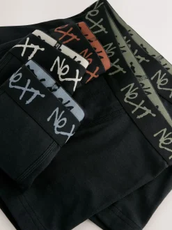 Noir avec ceinture Next Grafitti - Lot de 5 boxers (1.5-16ans)