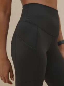 Noir avec poche - Legging sculptant Active Sports Dry Tech