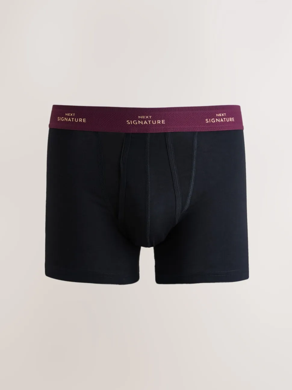 Noir avec taille colorée - Lot de 4 - Boxers Signature A-Fronts
