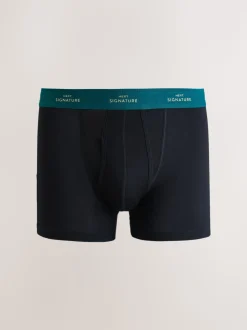 Noir avec taille colorée - Lot de 4 - Boxers Signature A-Fronts