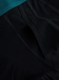 Noir avec taille colorée - Lot de 4 - Boxers Signature A-Fronts