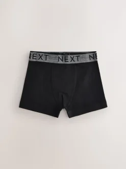 Noir avec taille grise - Lot de 5 boxers (1.5-16ans)