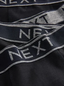 Noir avec taille grise - Lot de 5 boxers (1.5-16ans)