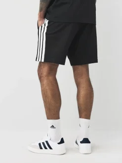 Noir blanc - adidas Essentiel 3-Court en éponge Rayure