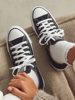 Noir blanc - Converse Chuck Ox Trainers