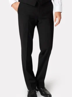 Noir chrome - Pantalon Brook Taverner Avalino coupe