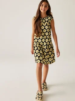 Noir jaune - Regatta Filles 100% Coton Orla Kiely Combinaison