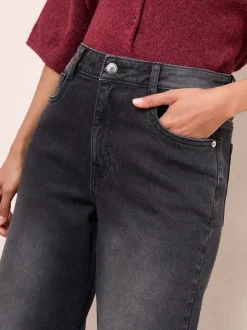 Noir lavé - Jean ample Friends Like These X Lucy Mecklenborgh pour tous les jours