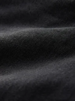 Noir lavé - Jean colonne extensible Mom Comfort