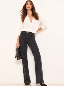 Noir lavé - Jeans Lipsy Ample