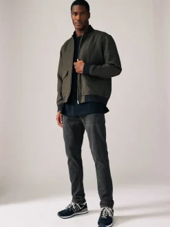 Noir lavé - Skinny Fit (Skinny Fit) - Jeans stretch de confort