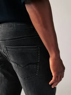 Noir lavé - Skinny Fit (Skinny Fit) - Jeans stretch de confort