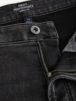 Noir lavé - Skinny Fit (Skinny Fit) - Jeans stretch de confort