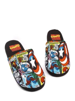 Noir Marvel® - Chaussons Vanilla Underground Mr Men Mr Lazy