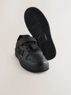 Noir Minecraft - School Fermeture par contact Elastic Lace Chaussures