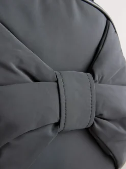 Noir motif nœuds - sac à dos