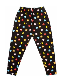Noir motif Pacman - Pyjama Vanilla Underground long