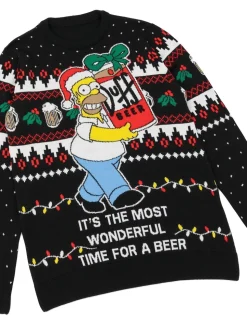 NOIR SIMPS - Vanilla Underground Pull de Noël en maille pour adulte licencié homme