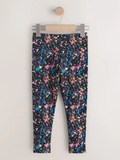 Noir tacheté  - Leggings (3-16ans)